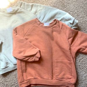 Zara sweatshirt bundle